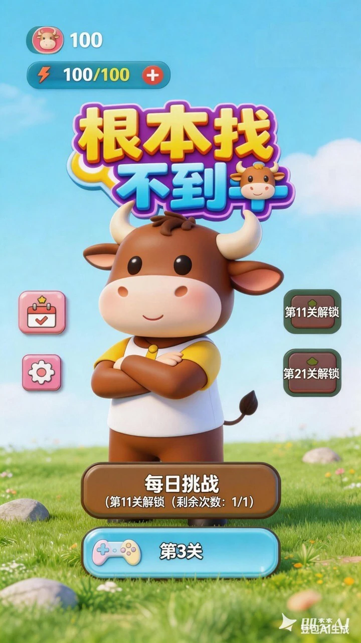 根本找不到牛_2