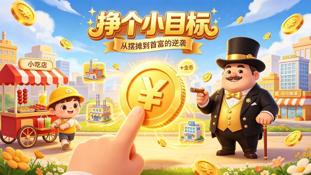 挣个小目标 从摆摊到首富的逆袭_4