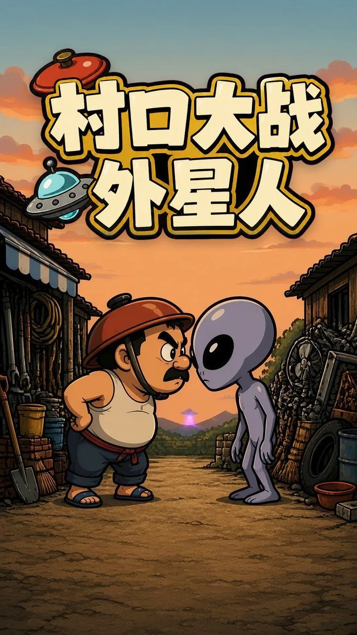 村口大战外星人_1