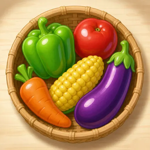 抓蔬菜ICON