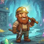 挖穿世界挖矿游戏ICON