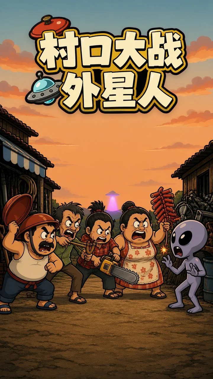 村口大战外星人_2
