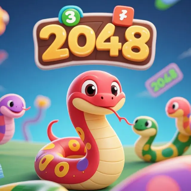 2048贪吃蛇跑酷ICON