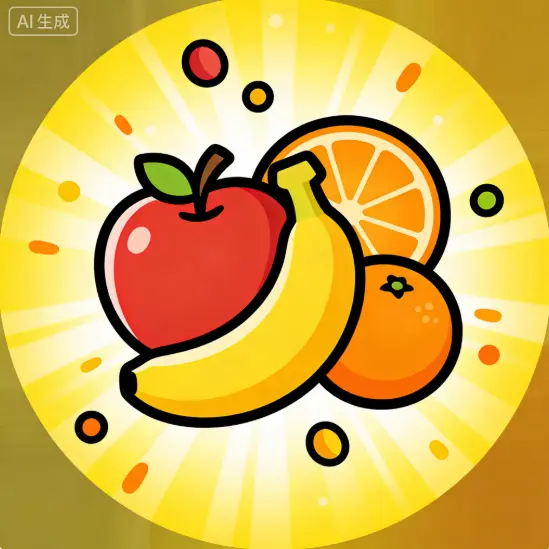 水果下落合成ICON