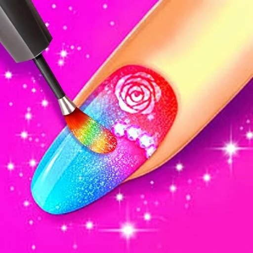 美甲解压沙龙游戏ICON