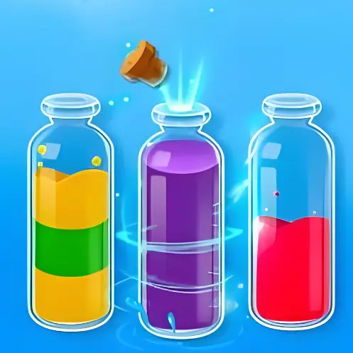 倒水杯排序挑战ICON