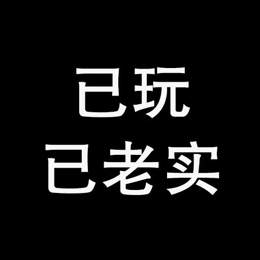 已玩已老实ICON