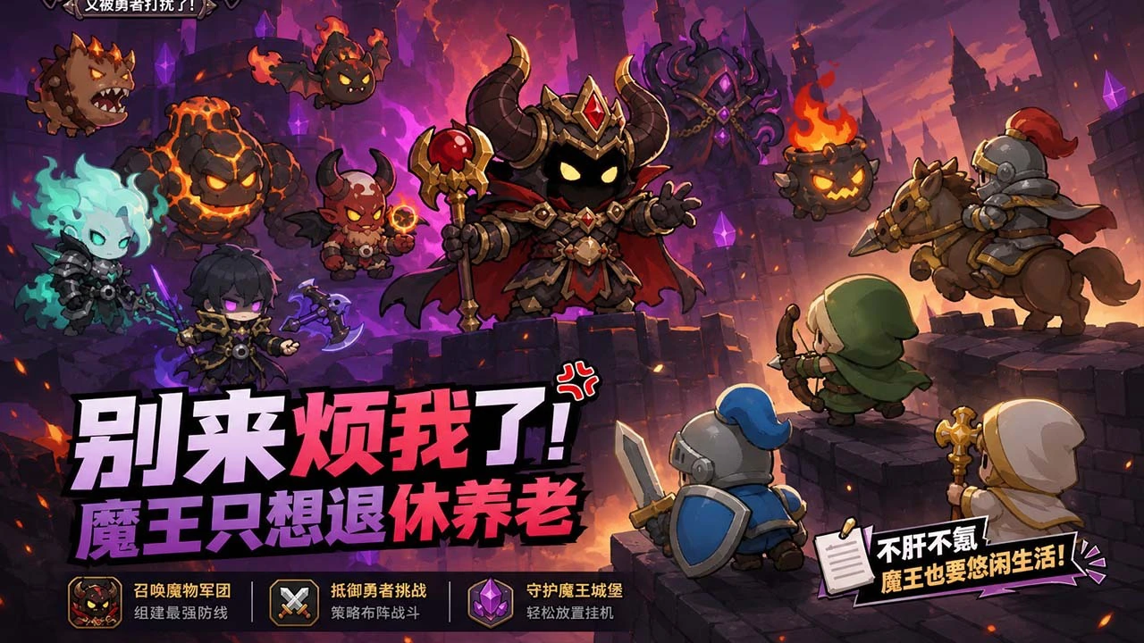 魔王只想退休_4