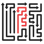 箭头消除行动ICON