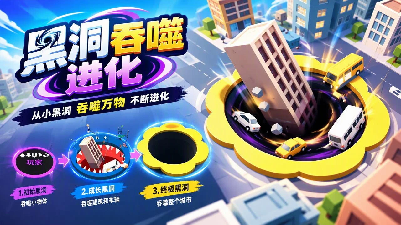 黑洞吞食入侵城市游戏_5