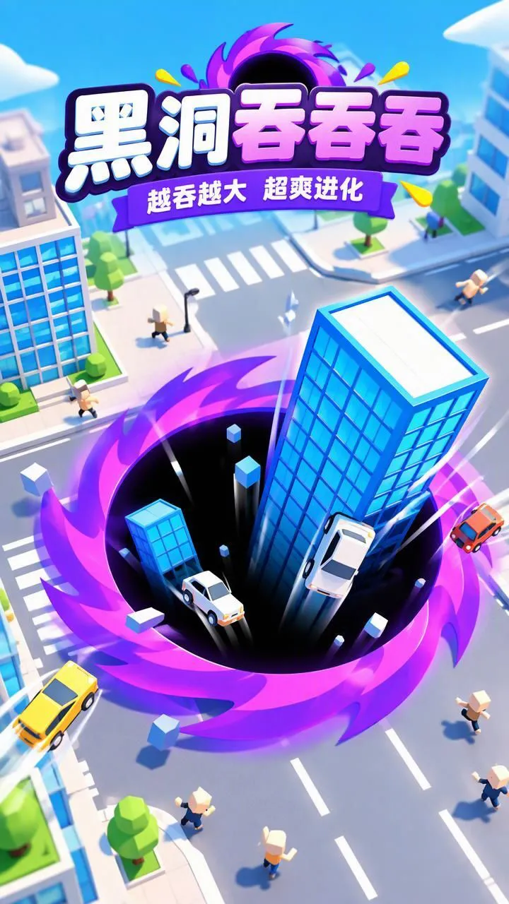 黑洞吞食入侵城市游戏_1