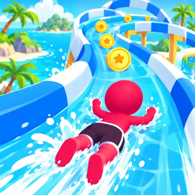 水世界乐园滑梯ICON