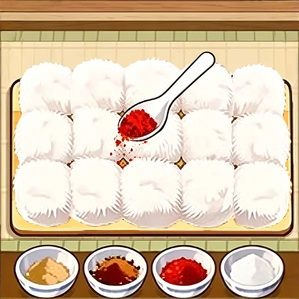 女孩霉豆腐摆摊ICON