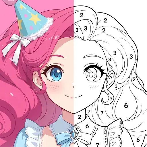 像素填色ICON