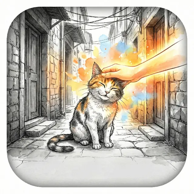 巷弄里的猫ICON