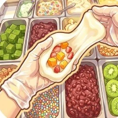 校门口卖麻糍ICON