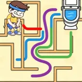 画出线厕所ICON