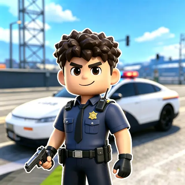 警察抓捕模拟ICON