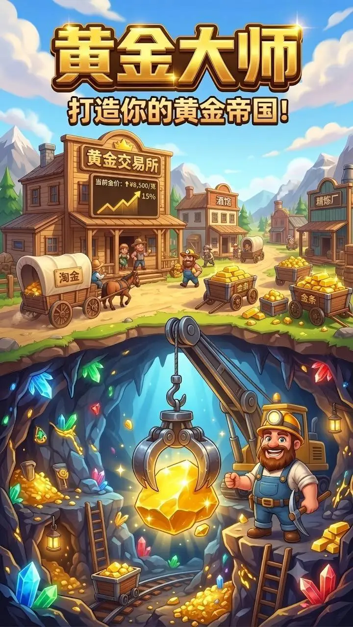 挖挖挖 黄金大师_1