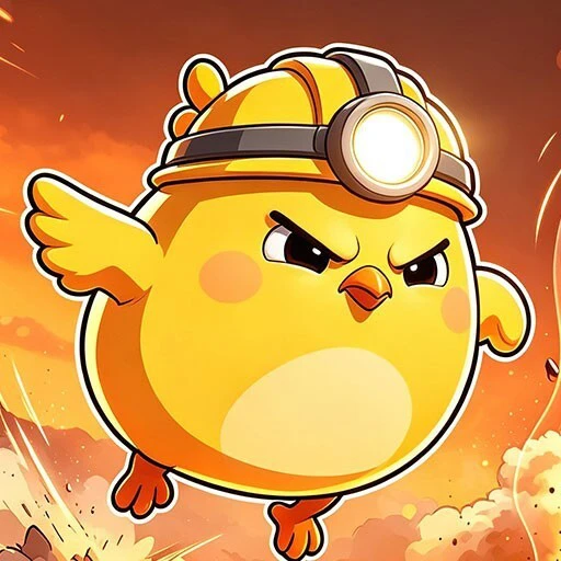 向上吧小鸡米ICON