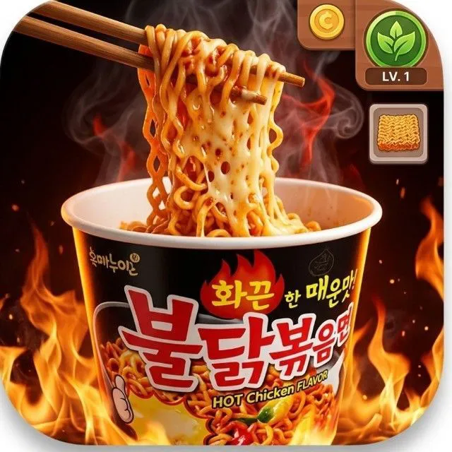 火鸡面美食摊ICON