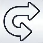 拐个箭头ICON