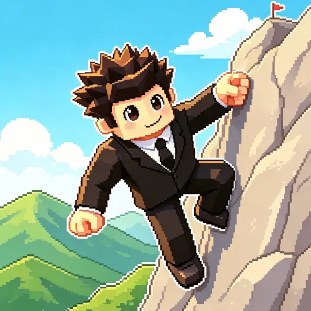 爬山世界ICON