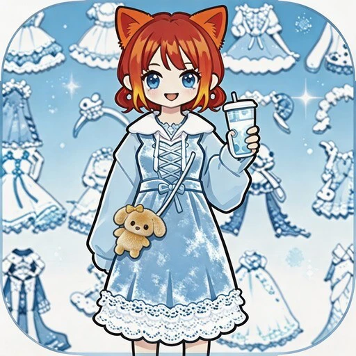 时尚少女换装穿搭游戏ICON
