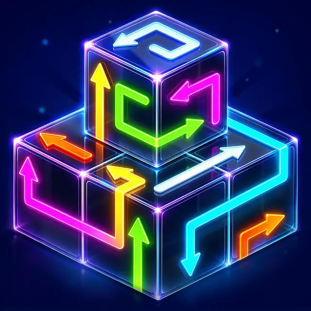 箭头每一面ICON