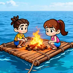 双人木筏漂流生存ICON
