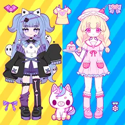 双人公主梦幻穿搭ICON