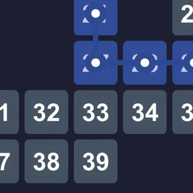 数字一笔连线ICON
