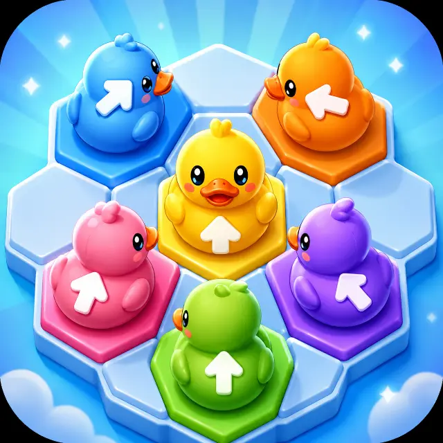 冲鸭六边形ICON