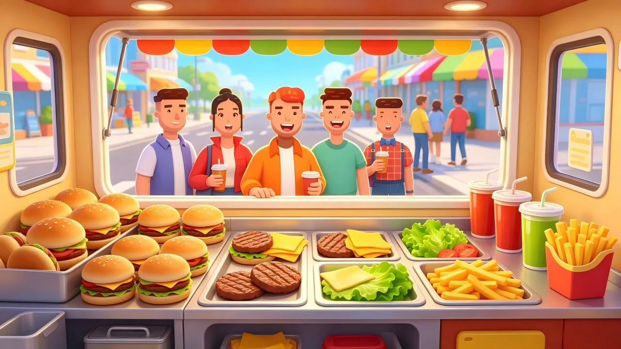 美食快餐车_6