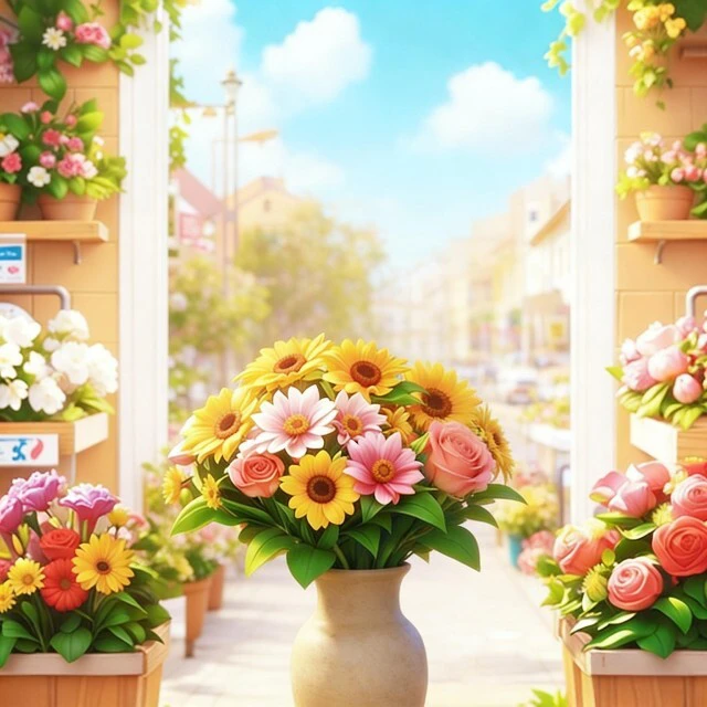 花园插花消除ICON
